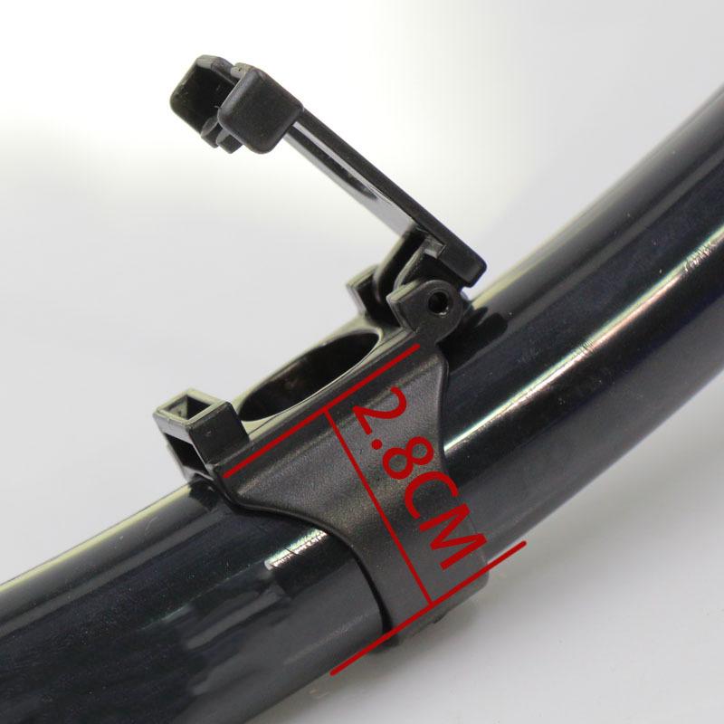 Silicone Mask Bracket - Silikon-Schnorchelbandhalter, universeller Kunststoffclip, Schnorchelmaskenbandhalter, Schlauchhalter, Tauchzubehör
