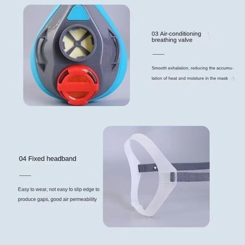 Staubdichte Halbmaske aus Sili – Respirator Half Face Bewertung und Preis